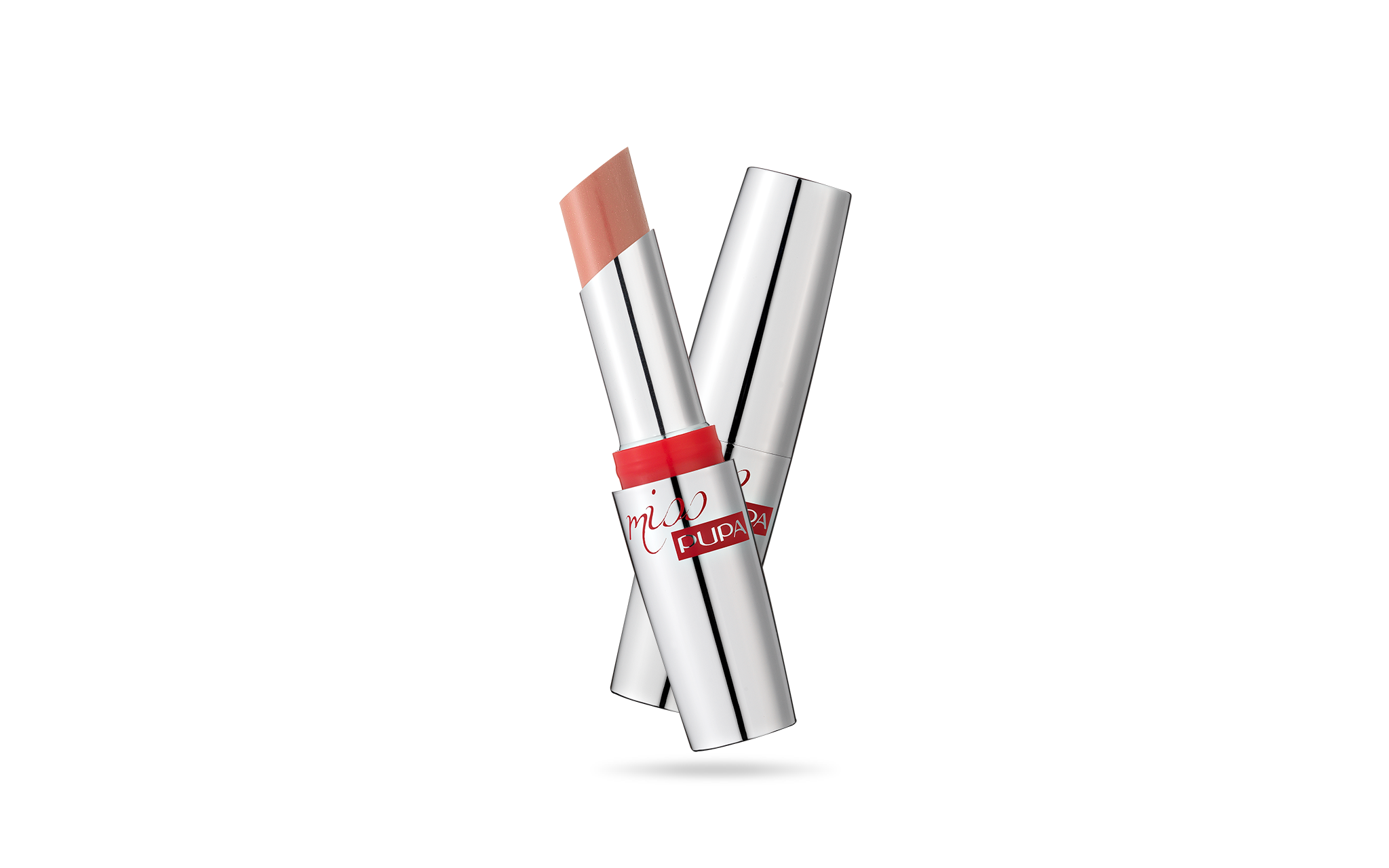 PUPA Milano Ultra lesklá rtěnka Miss Pupa (Ultra Brilliant Lipstick) 2,4 ml 100 Cream