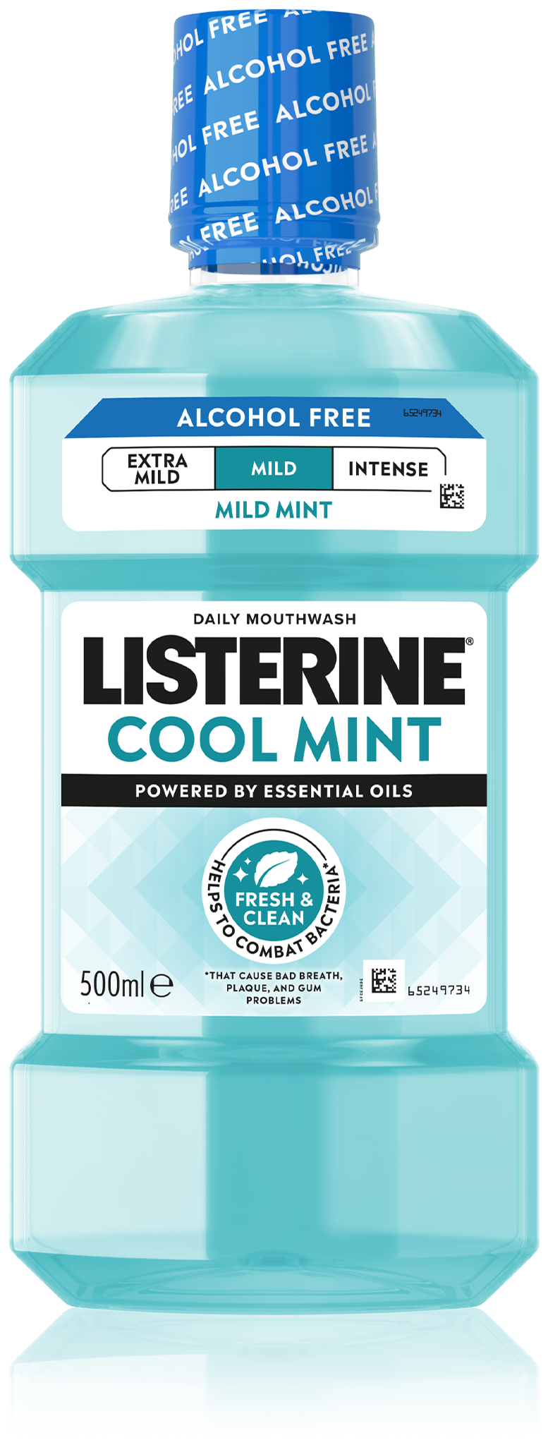 Ústní voda bez alkoholu Zero - Coolmint Mild Taste 500 ml