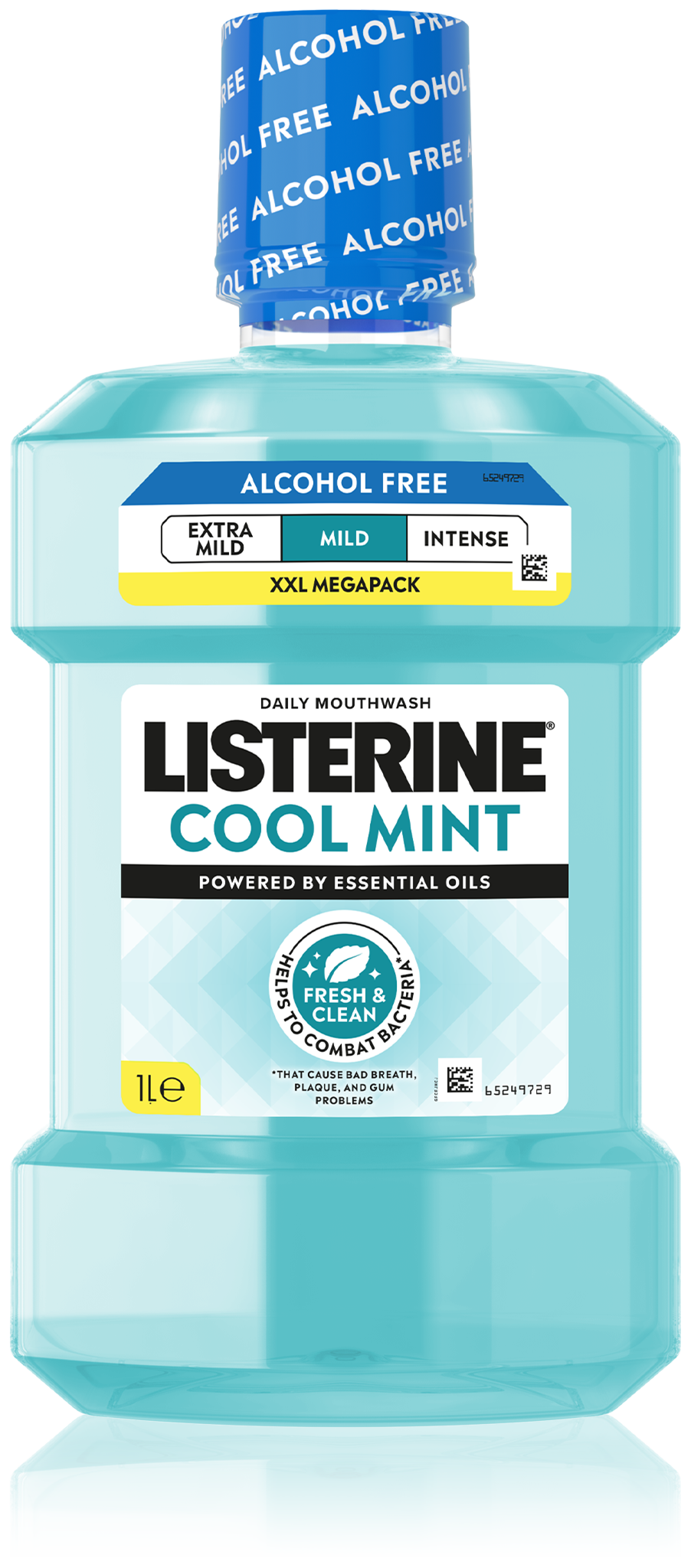 Ústní voda bez alkoholu Zero - Coolmint Mild Taste 1000 ml