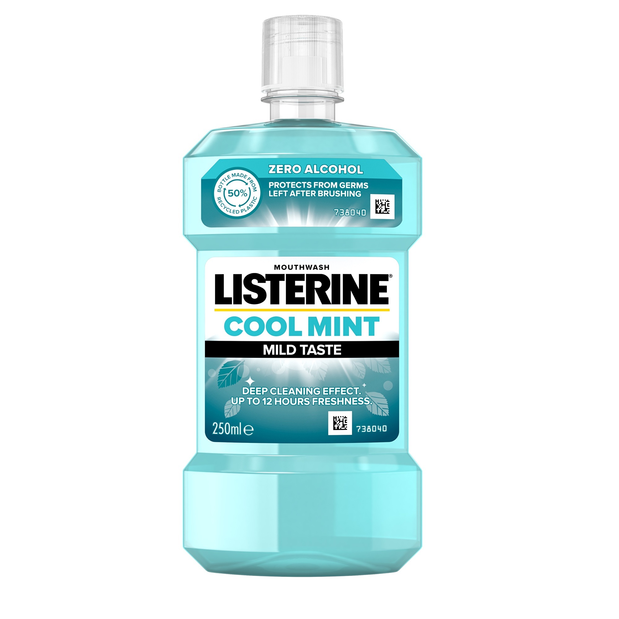 Listerine Ústní voda bez alkoholu Zero - Coolmint Mild Taste 250 ml