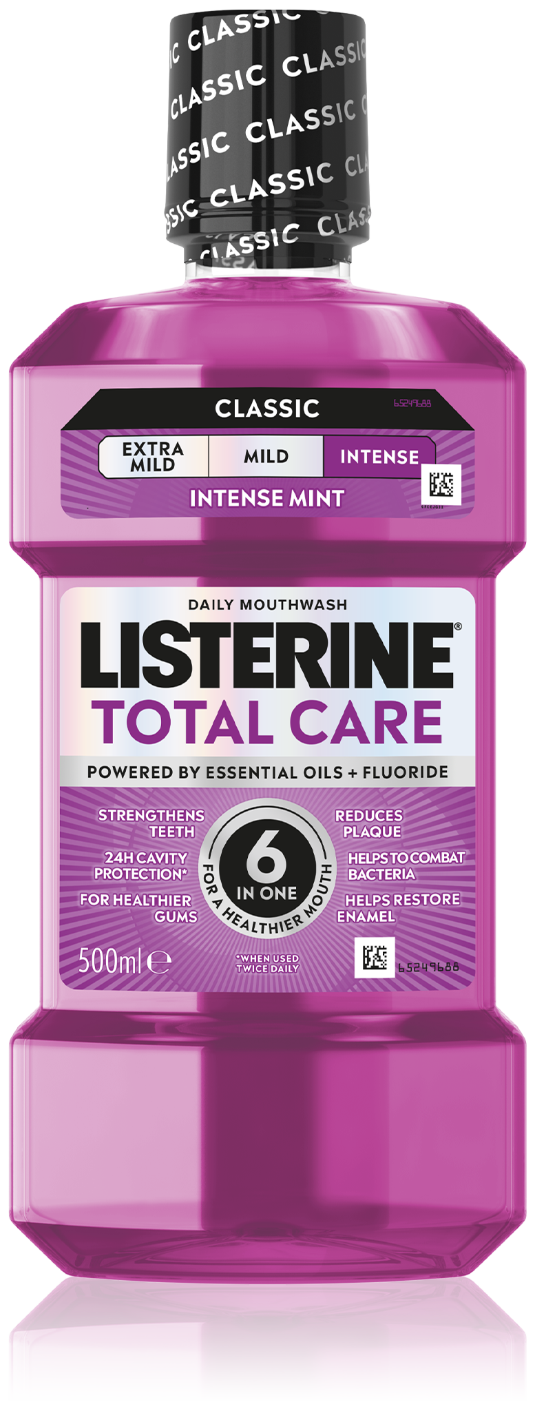 Listerine Ústní voda pro kompletní ochranu Total Care Intense 500 ml