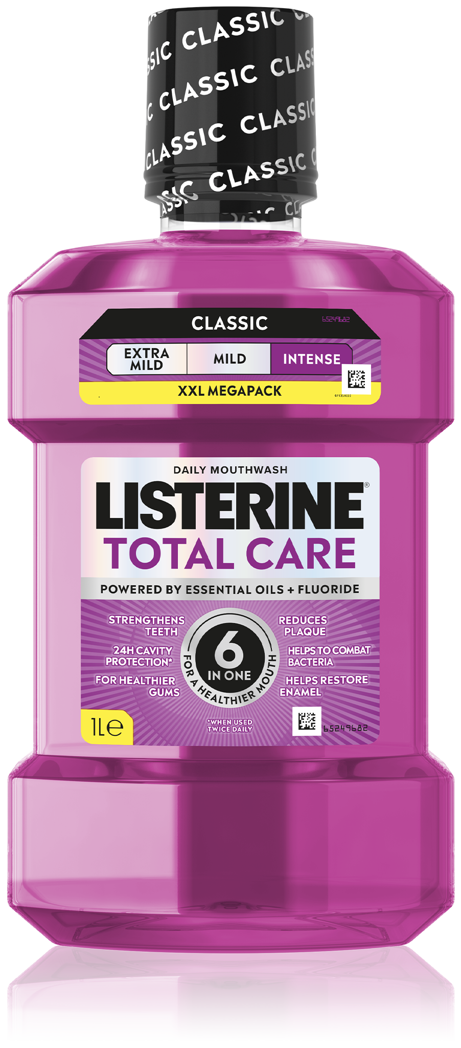 Listerine Ústní voda pro kompletní ochranu Total Care Intense 1000 ml
