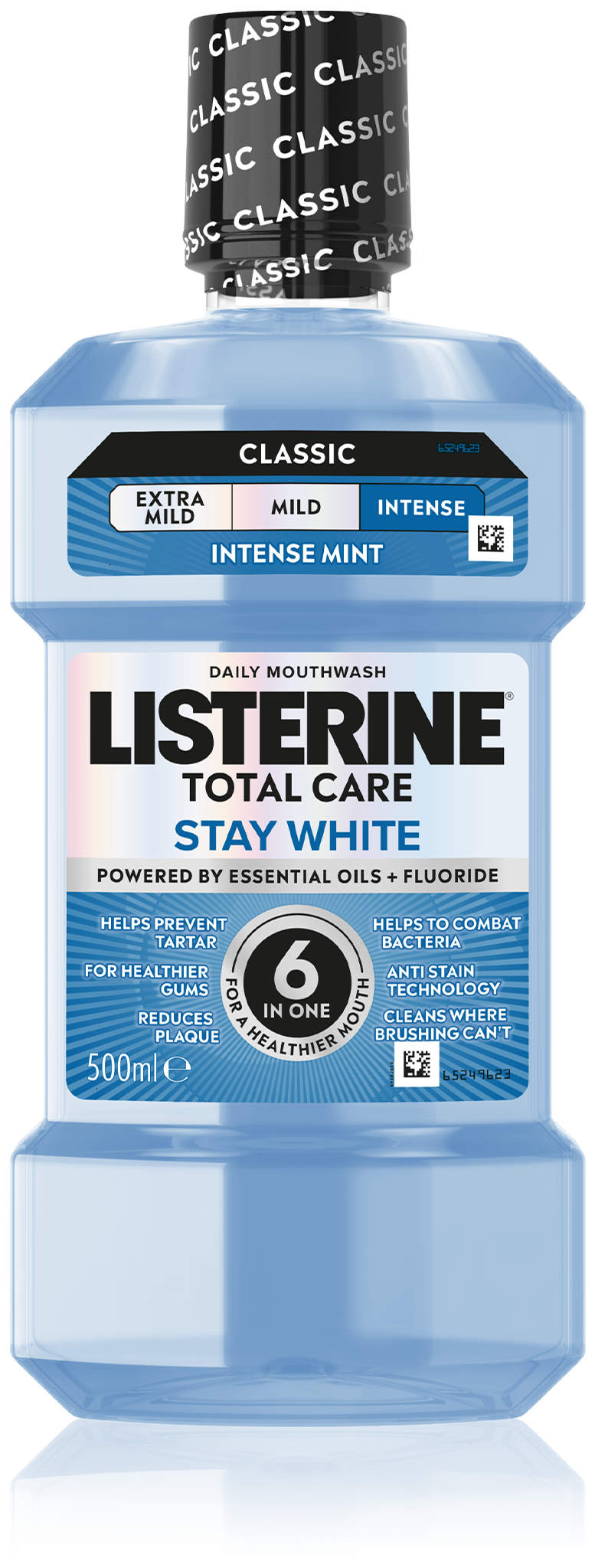 Ústní voda s bělicím účinkem Total Care Stay White 500 ml