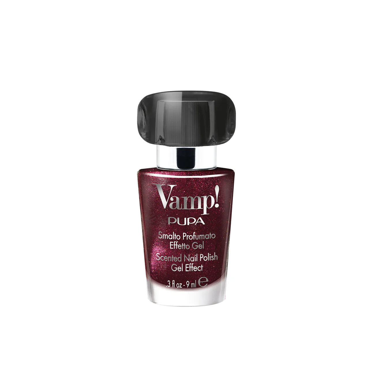 PUPA Milano Lak na nechty VAMP! (Scented Nail Polish Gel Effect) 9 ml 318 Interstellar Plum