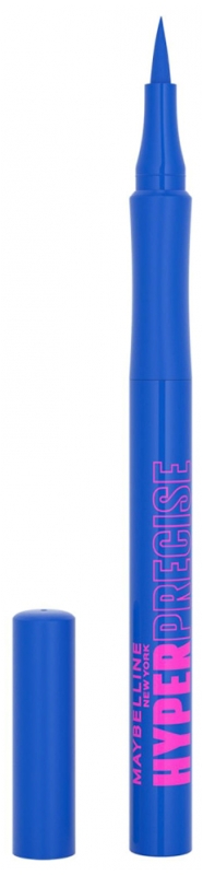 Maybelline Vodeodolná očná linka vo fixke Hyper Precise All Day (Liquid Pen) 1 ml Cobalt Blue