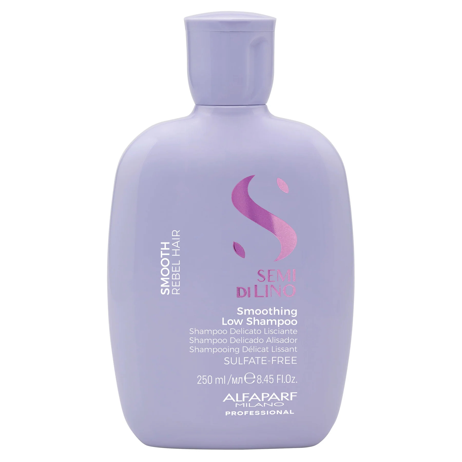 Alfaparf Milano Uhlazující šampon pro nepoddajné vlasy Semi Di Lino Smooth (Smoothing Low Shampoo) 250 ml