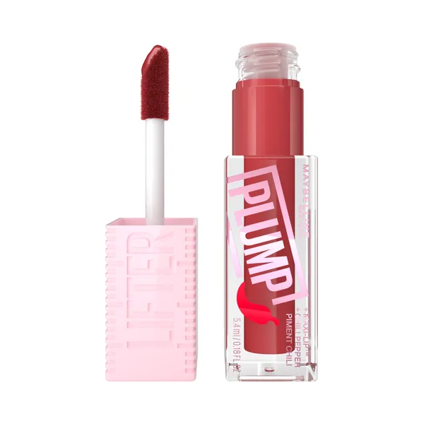 Maybelline Vyplňující lesk na rty Lifter Plump 5,4 ml 006 Hot Chili