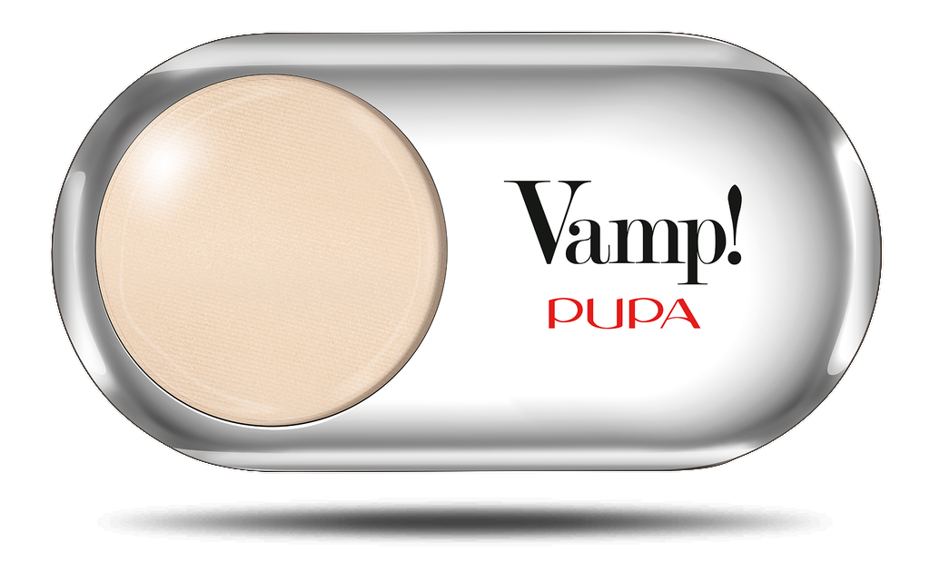 PUPA Milano Vysoce pigmentované oční stíny Vamp! (Compact Eyeshadow) 1,5 g 400 Vanilla Cream - Matt