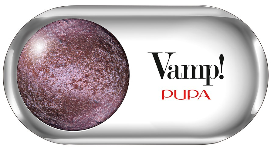PUPA Milano Vysoko pigmentované očné tiene Vamp! (Compact Eyeshadow) 1 g 104 Deep Plum