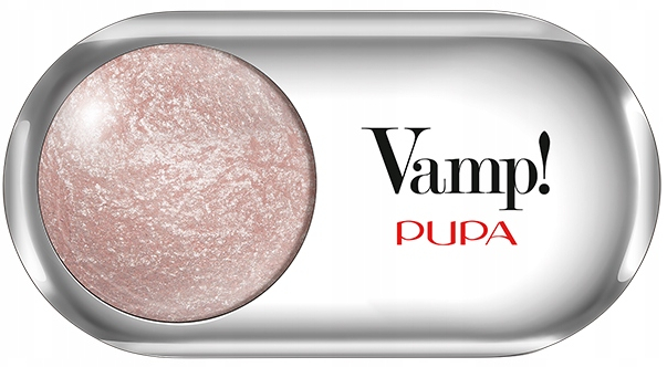 PUPA Milano Vysoko pigmentované očné tiene Vamp! (Compact Eyeshadow) 1 g 208 Ballerina Pink - Wet & Dry