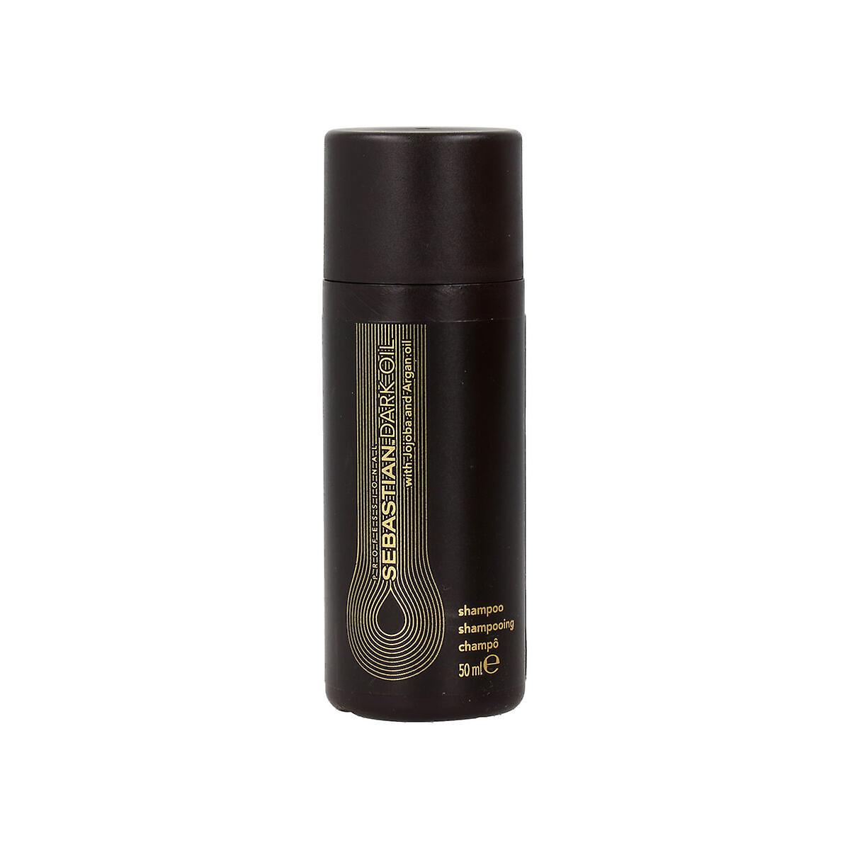 Sebastian Professional Vyživujúci šampón pre lesk a hebkosť vlasov Dark Oil ( Light weight Shampoo) 50 ml