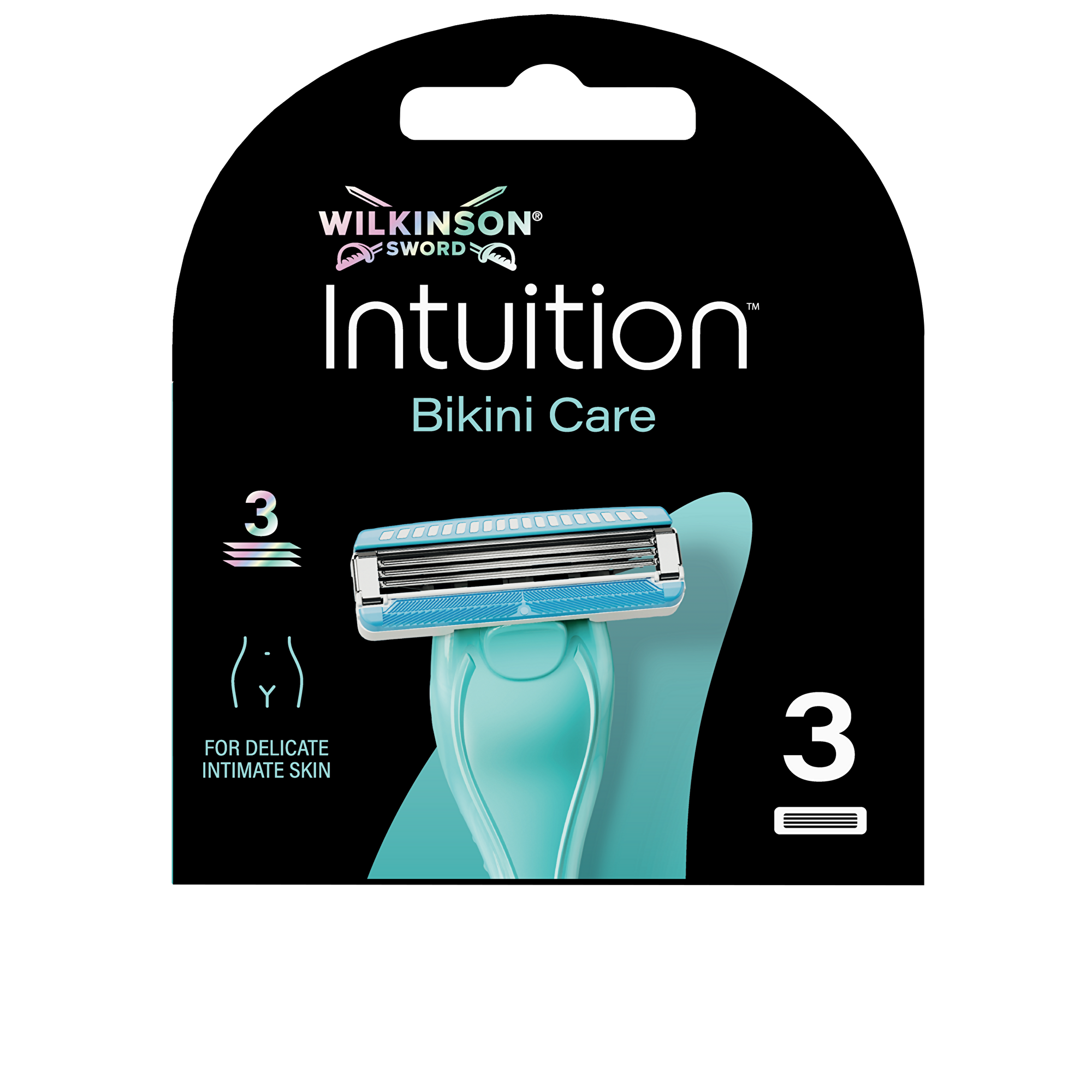 Wilkinson Sword Intuition Sensitive Care náhradní břity s aloe vera 3 ks