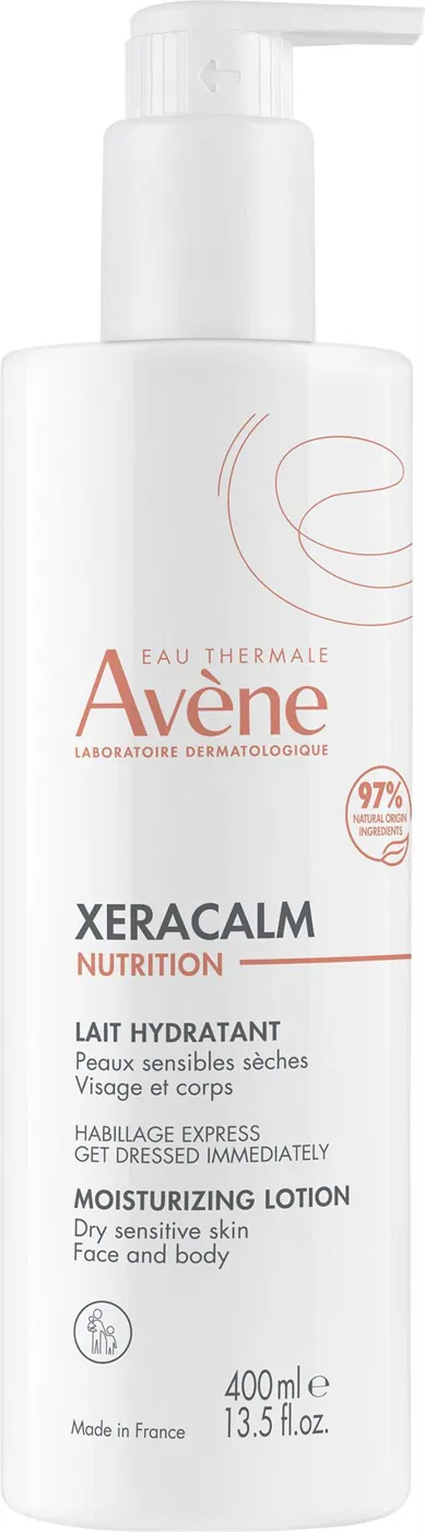 Avène Hydratačné mlieko na tvár a telo Xeracalm Nutrition (Moisturizing Lotion) 400 ml