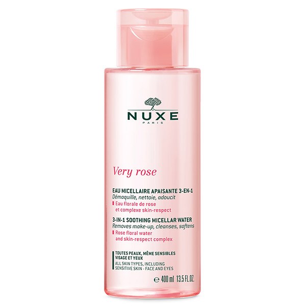 Nuxe Upokojujúca micelárna voda Very Rose (3-in1 Soothing Micellar Water) 400 ml