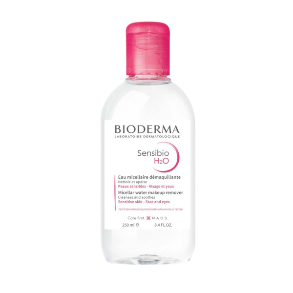 Bioderma Upokojujúca pleťová voda Sensibio H2O (Solution Micellaire) 250 ml