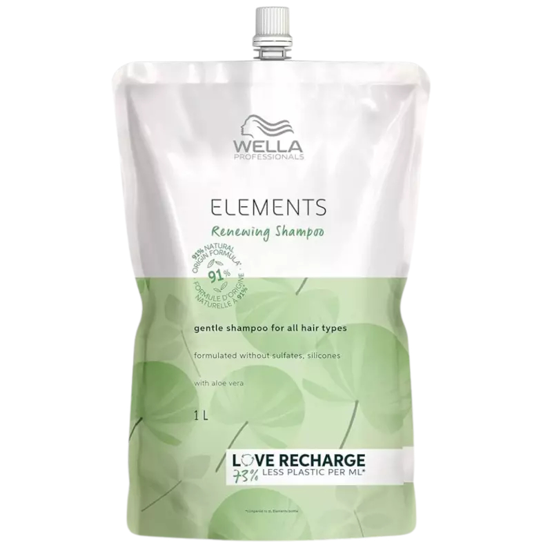 Wella Professionals Zklidňující šampon Elements (Calming Shampoo) 1000 ml - náhradní náplň