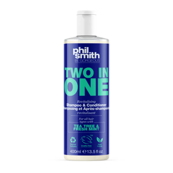 Zobrazit detail výrobku Phil Smith Be Gorgeous Revitalizační šampon a kondicionér 2 v 1 Two in One (Revitalising Shampoo & Conditioner) 400 ml