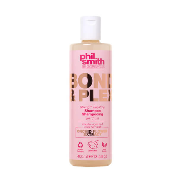 Zobrazit detail výrobku Phil Smith Be Gorgeous Šampon pro posílení vlasů Bond & Plex (Strength Boosting Shampoo) 400 ml