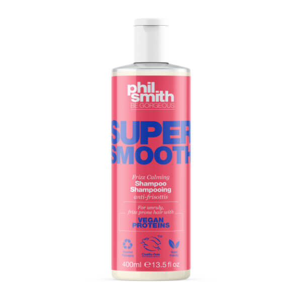 Phil Smith Be Gorgeous Uhlazující šampon pro nepoddajné vlasy Super Smooth (Frizz Calming Shampoo) 400 ml