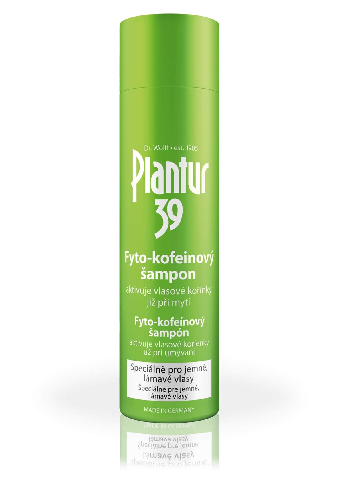 Zobrazit detail výrobku Plantur Fyto-kofeinový šampon pro jemné a lámavé vlasy 250 ml