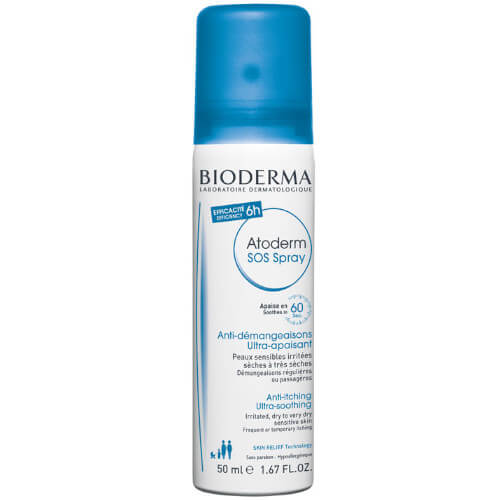 Bioderma Protisvědivý zklidňující sprej Atoderm SOS Spray (Anti-Itching Ultra-Soothing) 200 ml