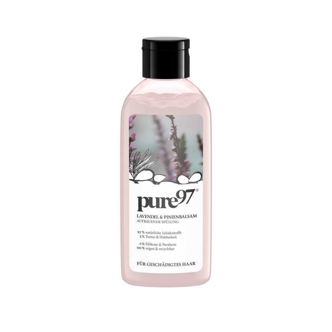 pure97 Obnovující kondicionér pro poškozené vlasy Lavendel & Pinienbalsam 200 ml