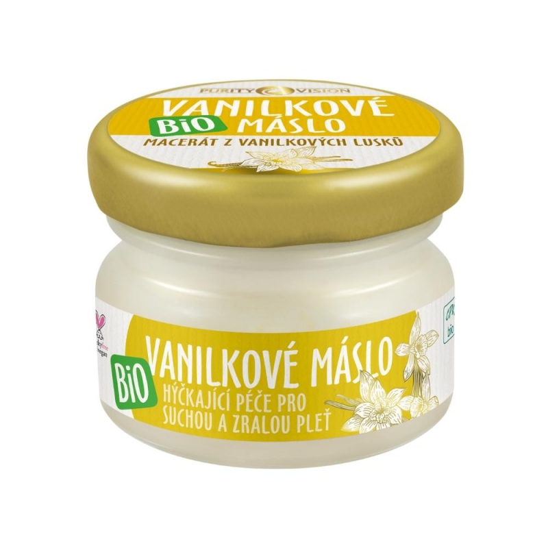 Purity Vision Bio Vanilkové máslo pro suchou a zralou pleť 20 ml