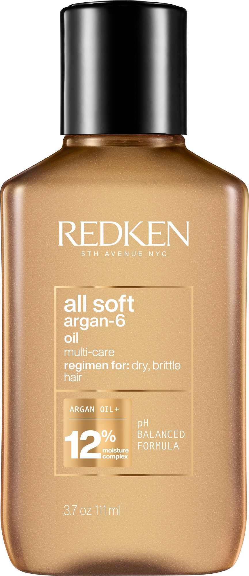 Redken Olej pro suché a křehké vlasy All Soft Argan-6 Oil (Multi-Care Oil) 111 ml - nové balení