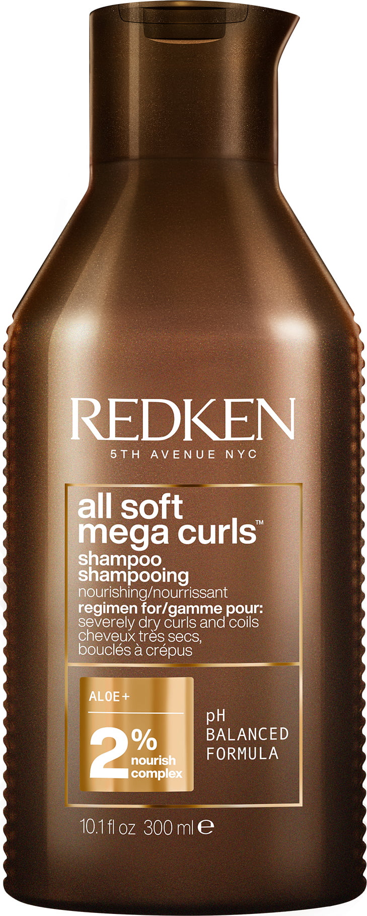 Levně Redken Šampon pro suché kudrnaté a vlnité vlasy All Soft Mega Curls (Shampoo) 300 ml