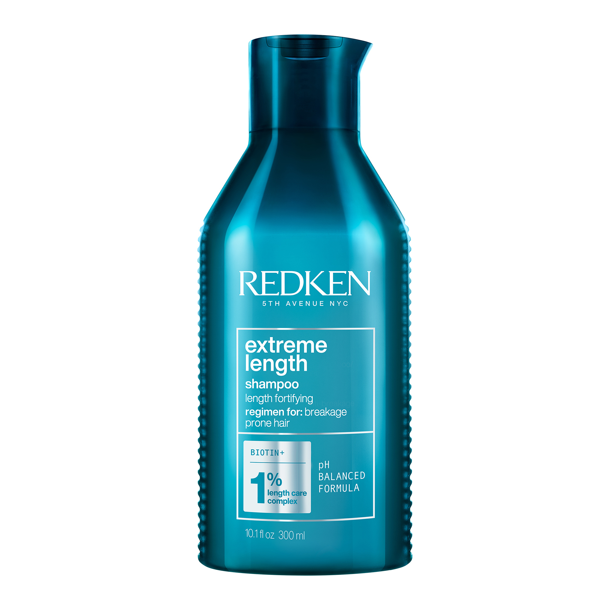 Redken Šampon pro posílení dlouhých a poškozených vlasů Extreme Length (Shampoo with Biotin) 300 ml - nové balení