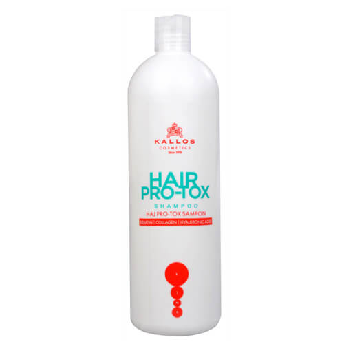 Kallos Regenerační šampon s keratinem a kyselinou hyaluronovou KJMN (Hair Pro-Tox Shampoo) 500 ml