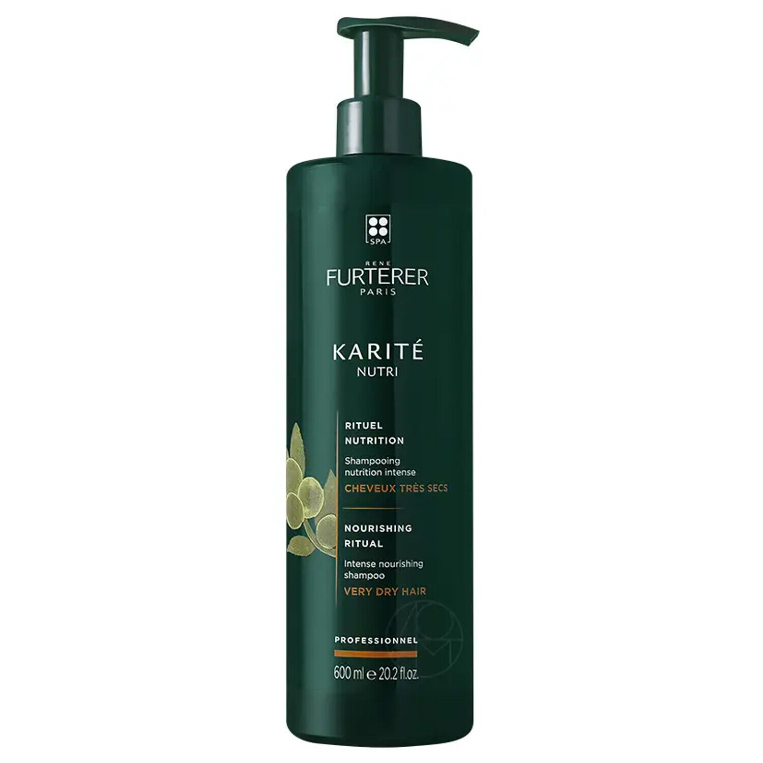 René Furterer Šampón pre výživu vlasov Karité Nutri (Intense Nutrition Shampoo) 600 ml