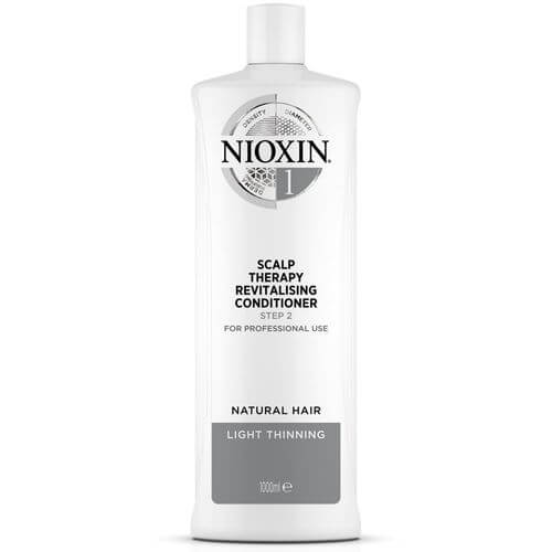Nioxin Revitalizer pokožky pre jemné mierne rednúce prírodné vlasy System 1 (Conditioner System 1 ) 1000 ml + 2 mesiace na vrátenie tovaru