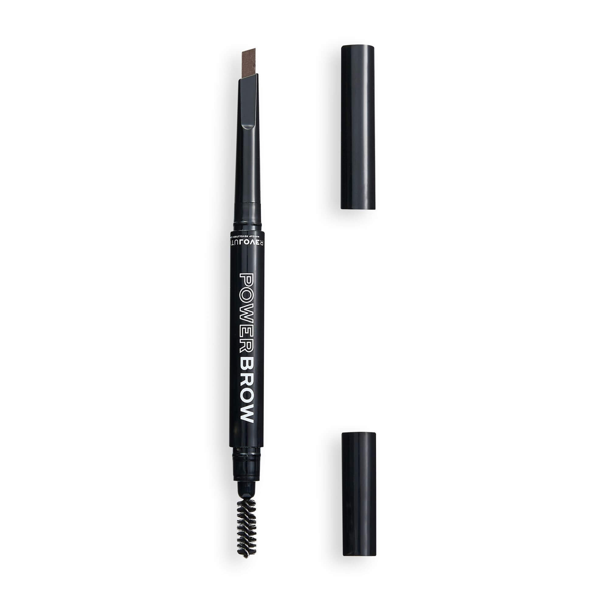 Revolution Ceruzka na obočie Relove Power Brow (Brow Pencil) 0,3 g Brown