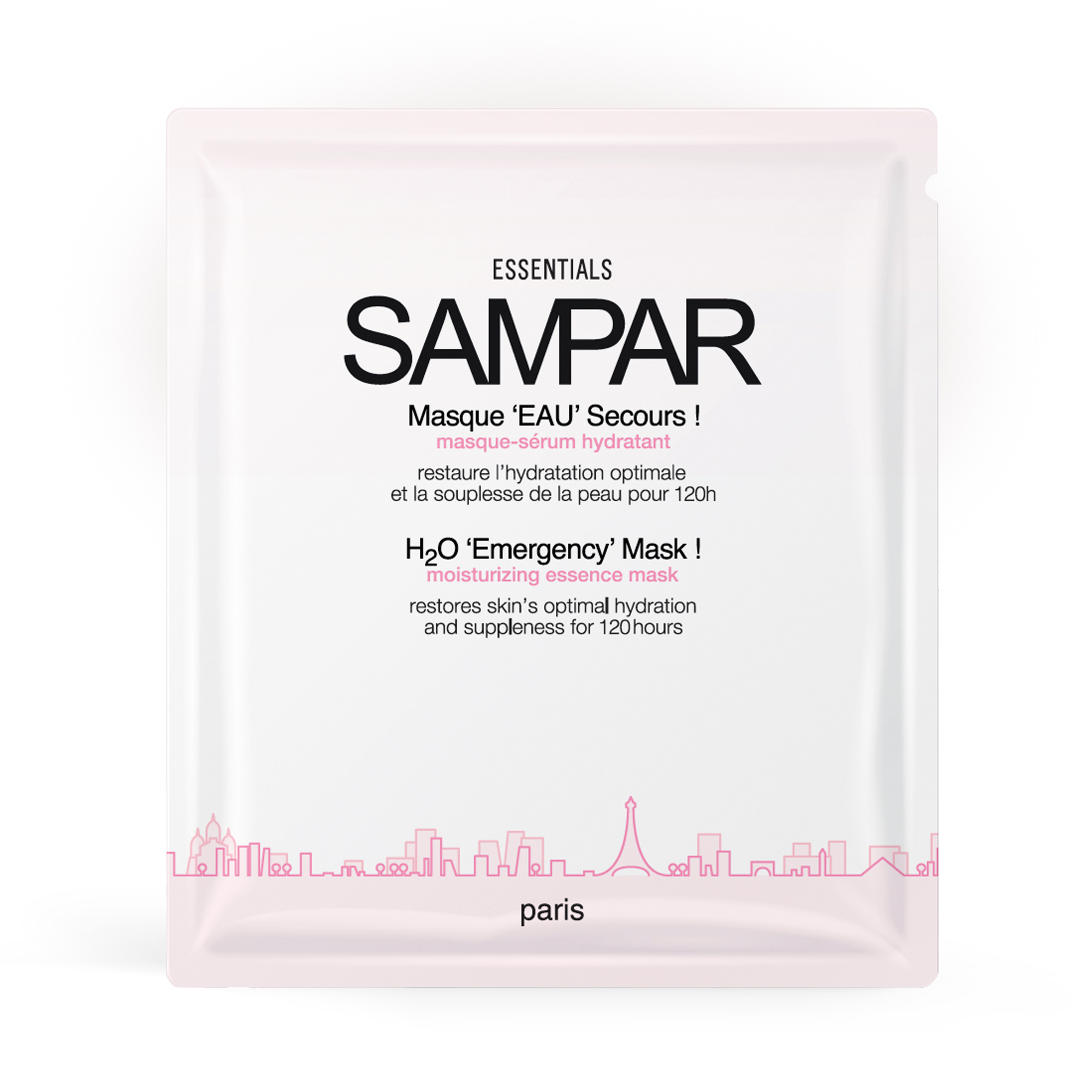 SAMPAR Hydratační pleťová maska (H2O Emergency Mask) 1 ks