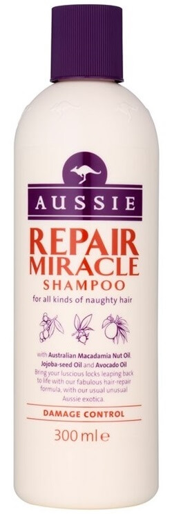 Aussie Šampón pre nepoddajné vlasy Repair Miracle (Shampoo) 300 ml + 2 mesiace na vrátenie tovaru