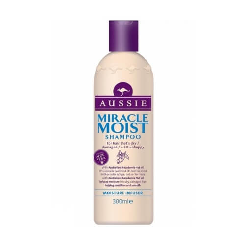 Aussie Šampón pre suché a poškodené vlasy Miracle Moist (Shampoo) 300 ml + 2 mesiace na vrátenie tovaru