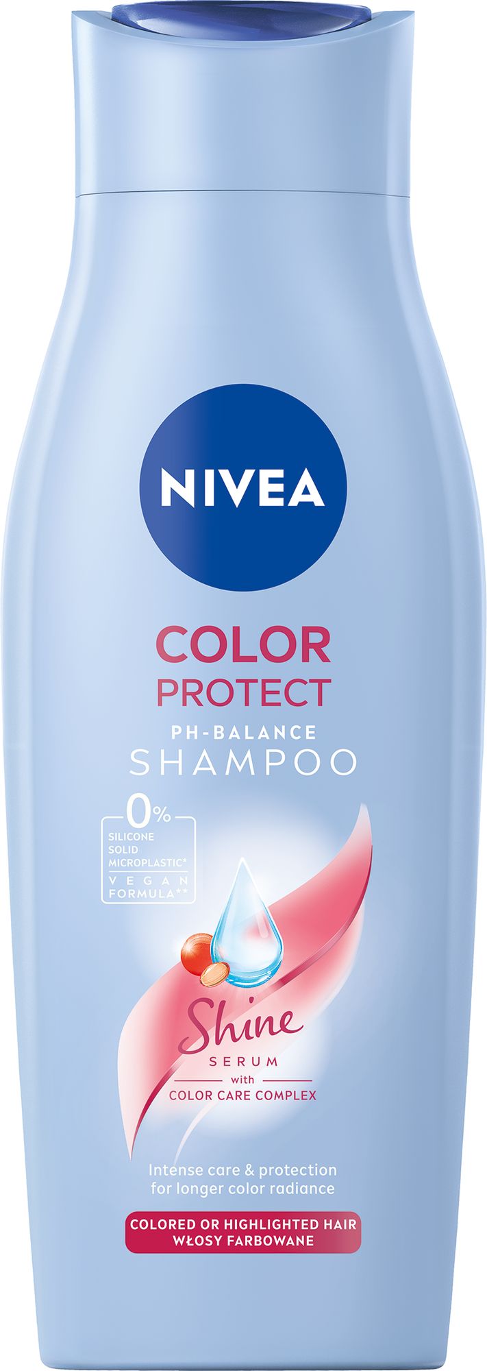 Nivea Šampon pro zářivou barvu vlasů Color Care & Protect 400 ml