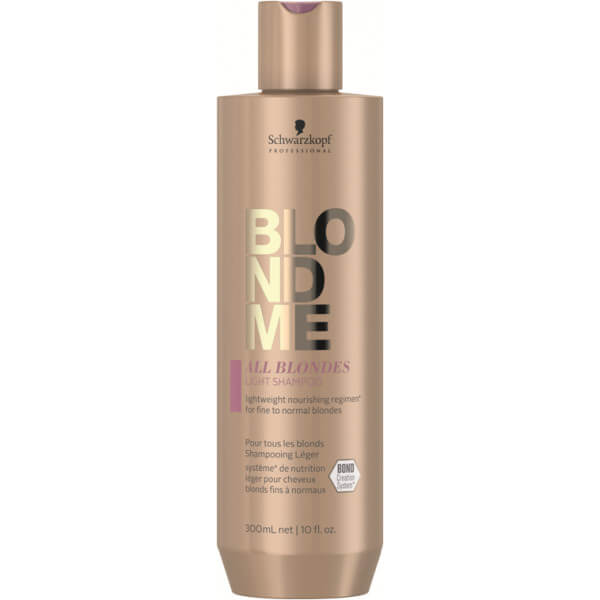Levně Schwarzkopf Professional Vyživující šampon pro jemné a normální blond vlasy Blondme All Blondes (Light Shampoo) 300 ml