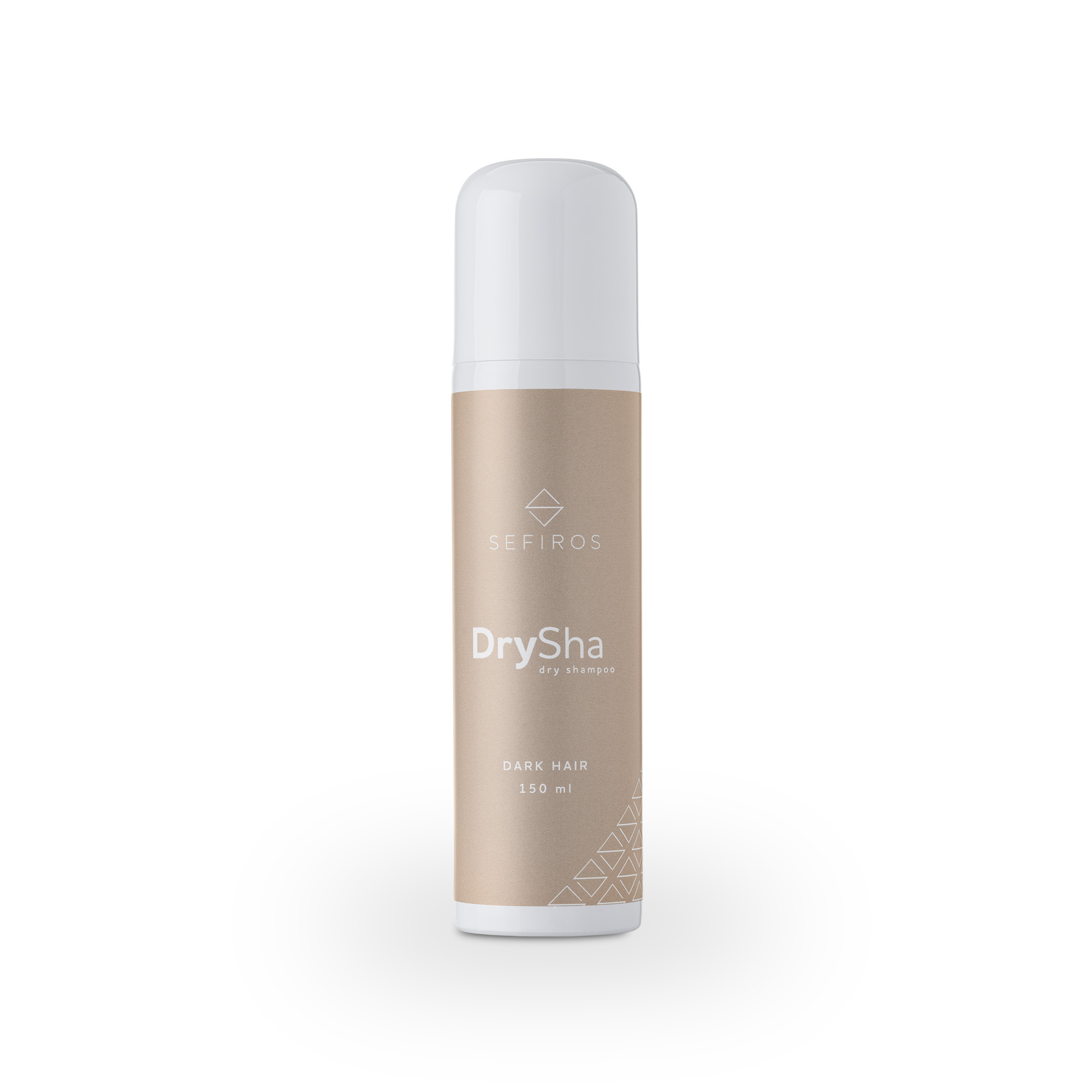Sefiros Suchý šampón na tmavé vlasy DrySha (Dry Shampoo) 150 ml