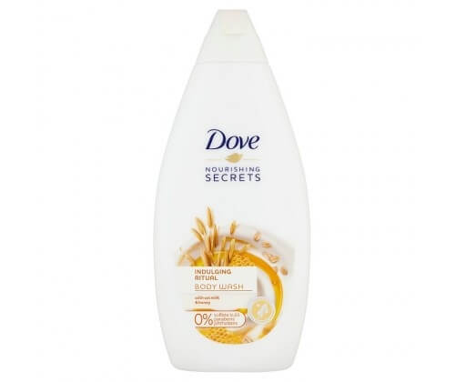 Dove Sprchový gél Milk & Honey Indulging Ritual (Shower Wash) 500 ml + 2 mesiace na vrátenie tovaru
