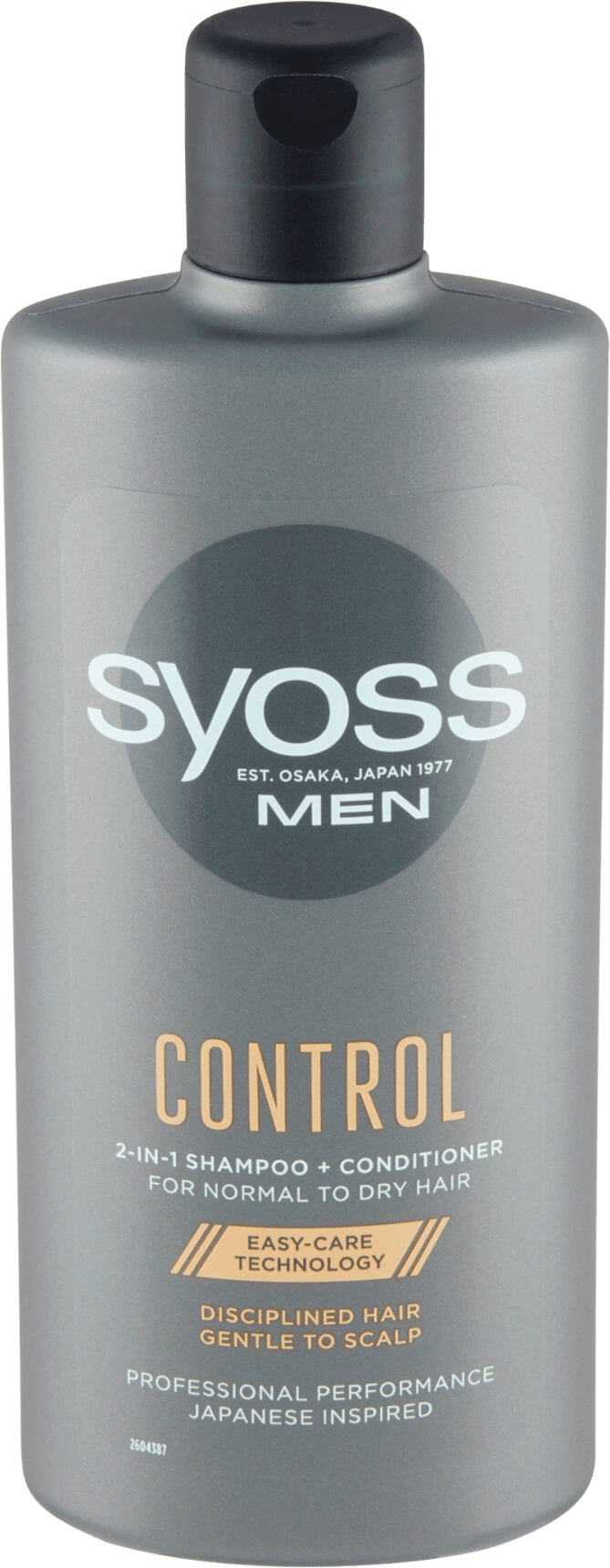 Syoss Šampon a kondicionér pro muže 2 v 1 pro normální až suché vlasy Control (Shampoo + Conditioner) 440 ml