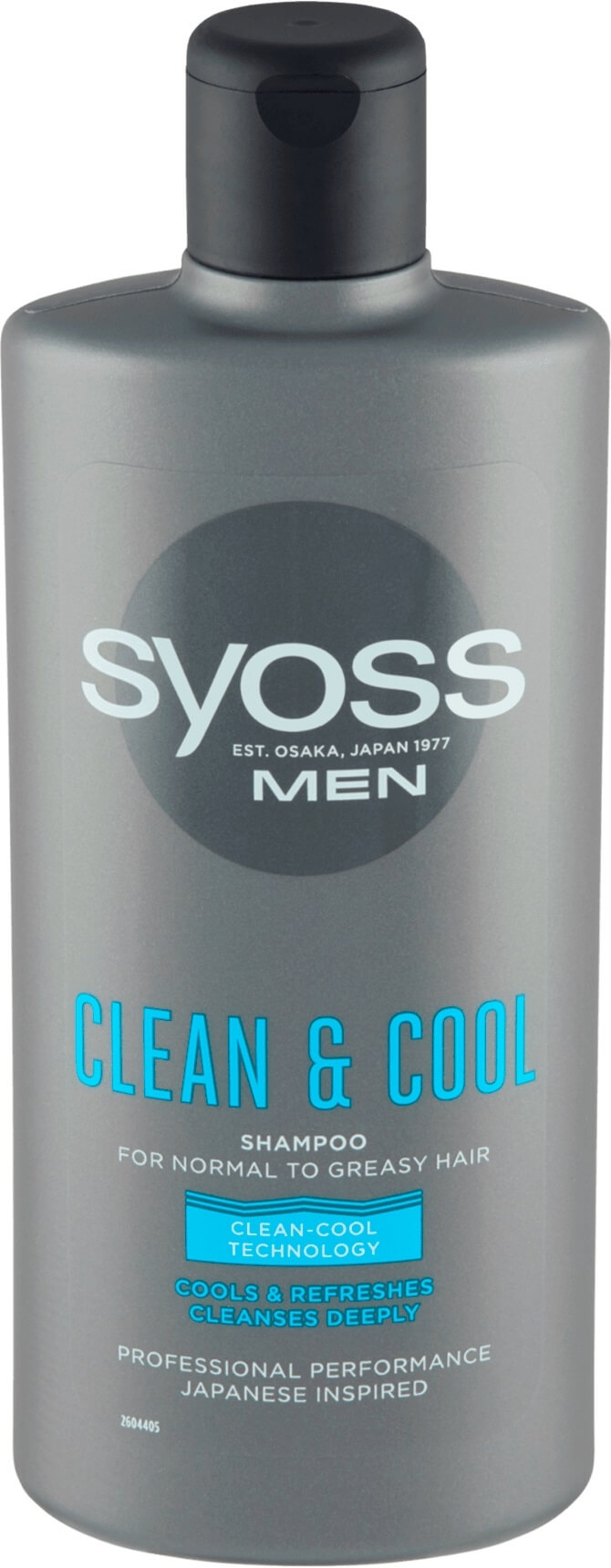 Syoss Šampon pro muže pro normální až mastné vlasy Clean & Cool (Shampoo) 440 ml