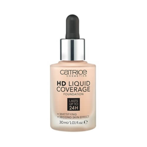 Catrice Tekutý make-up HD Liquid Coverage (Foundation) 30 ml 020 Rose Beige