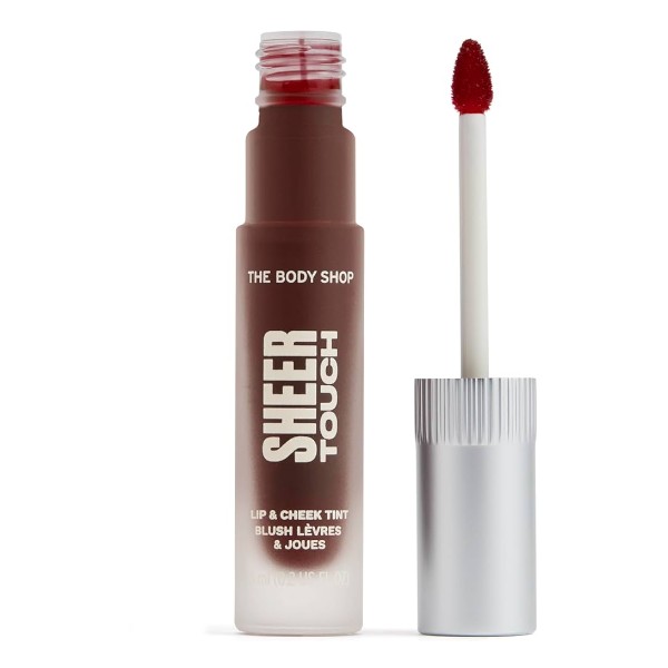 The Body Shop Barva na rty a tváře Sheer Touch (Lip & Cheek Tint) 8 ml Power