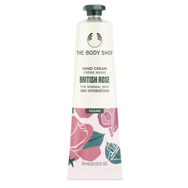 Levně The Body Shop Hydratační krém na ruce British Rose (Hand Cream) 30 ml