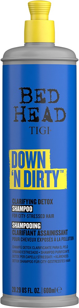 Tigi Detoxikační šampon Bed Dead Down`n Dirty (Clarifying Detox Shampoo) 400 ml