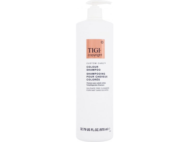 Levně Tigi Šampon pro barvené vlasy Copyright (Colour Shampoo) 970 ml