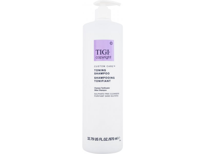 Tigi Tónovací šampon Copyright Custom Care (Toning Shampoo) 970 ml