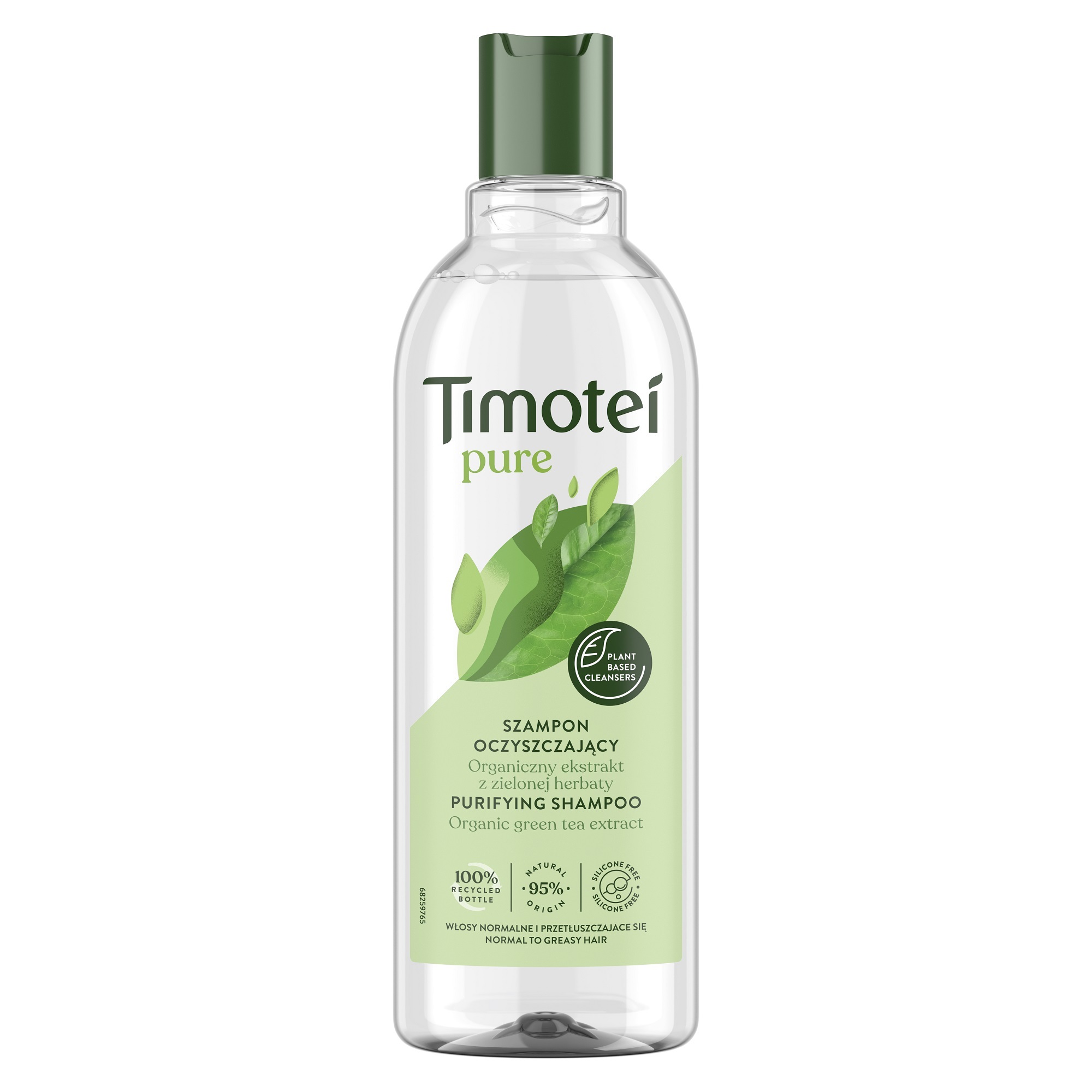 Timotei Šampon Čistota pro normální až mastné vlasy Pure (Shampoo) 400 ml